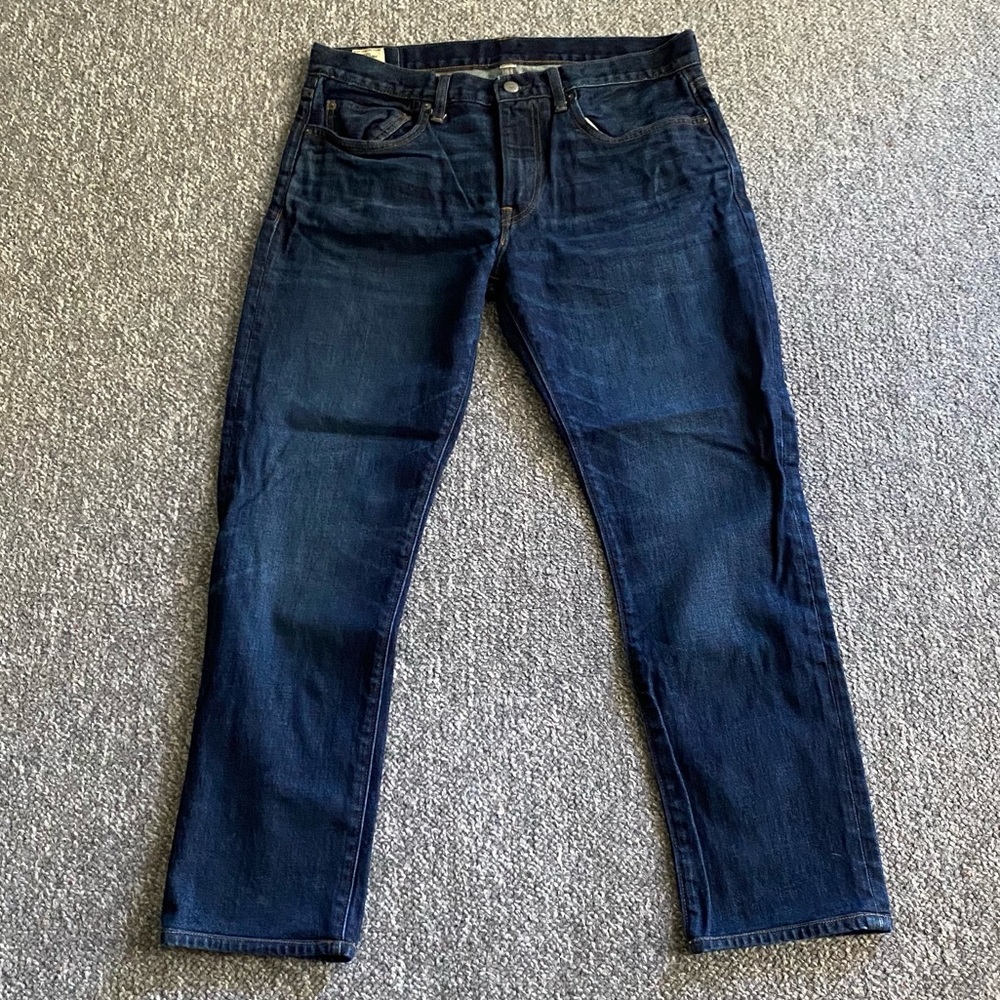 J Crew 484 Slim Jeans Japanese Denim Size 33 x 30